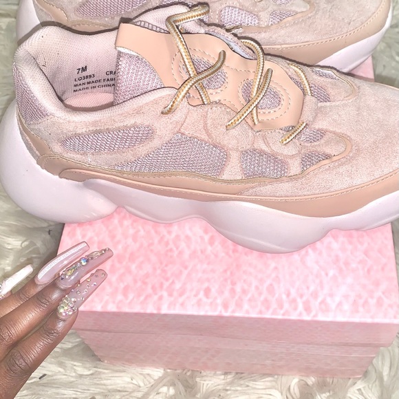 Comfy baby pink runners - Picture 6 of 8